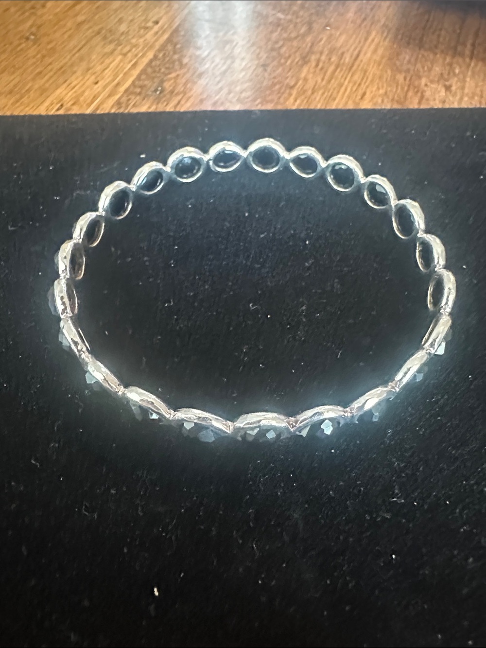 Ippolita Rock Candy 22 Black Onyx Sterling Silver Bangle